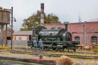 R3064 Hornby Railroad 0-4-0 Steam Locomotive number 56025 in BR Black livery